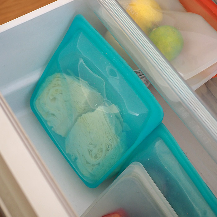 スタッシャー　シリコーンバッグ　スタンドアップ　メガ　アクア　/　stasher