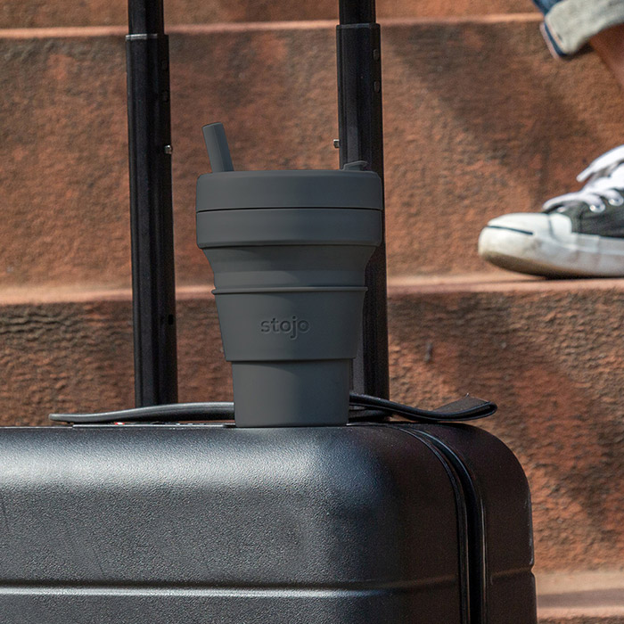 ストージョ　ビギー　470ml　カーボン　/　stojo