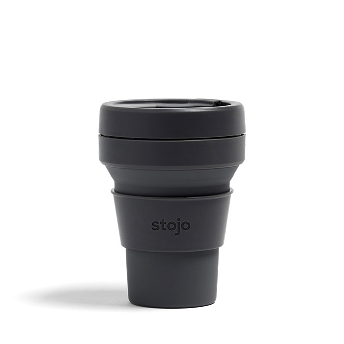 ストージョ　ポケットカップ　355ml　カーボン　/　stojo