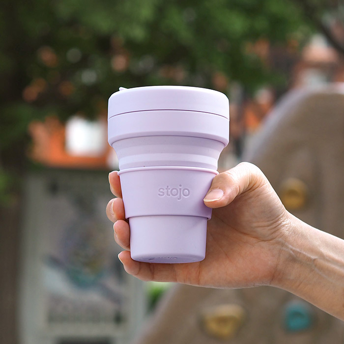 ストージョ　ポケットカップ　355ml　ライラック　/　stojo