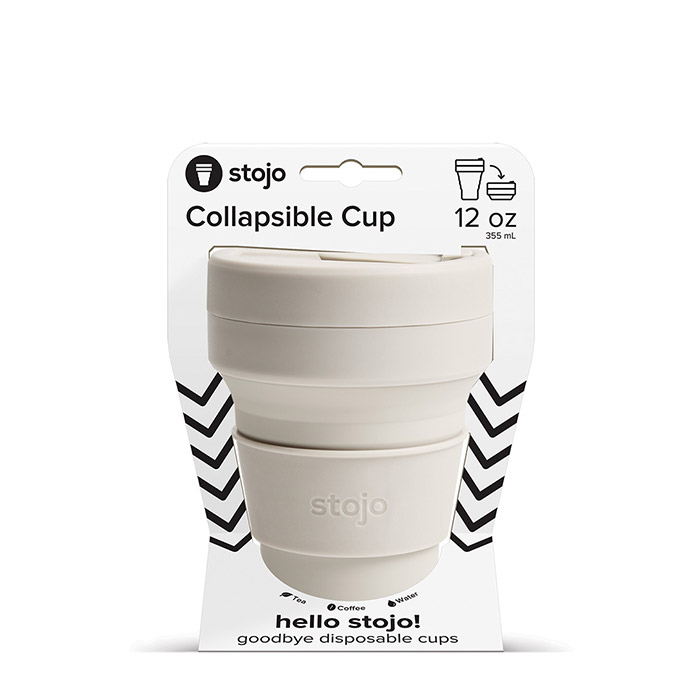 ストージョ　ポケットカップ　355ml　オーツ　/　stojo