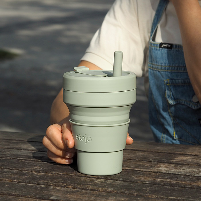 ストージョ　ビギー　470ml　セージ　/　stojo