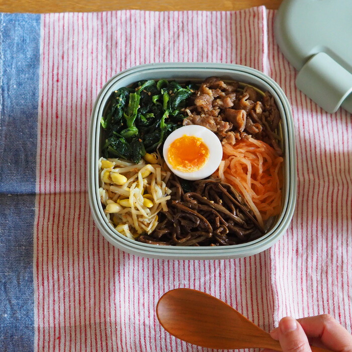 ストージョ　ランチボックス　セージ　700ml　/　stojo