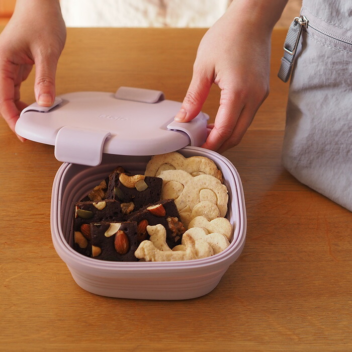 ストージョ　ランチボックス　ライラック　700ml　/　stojo