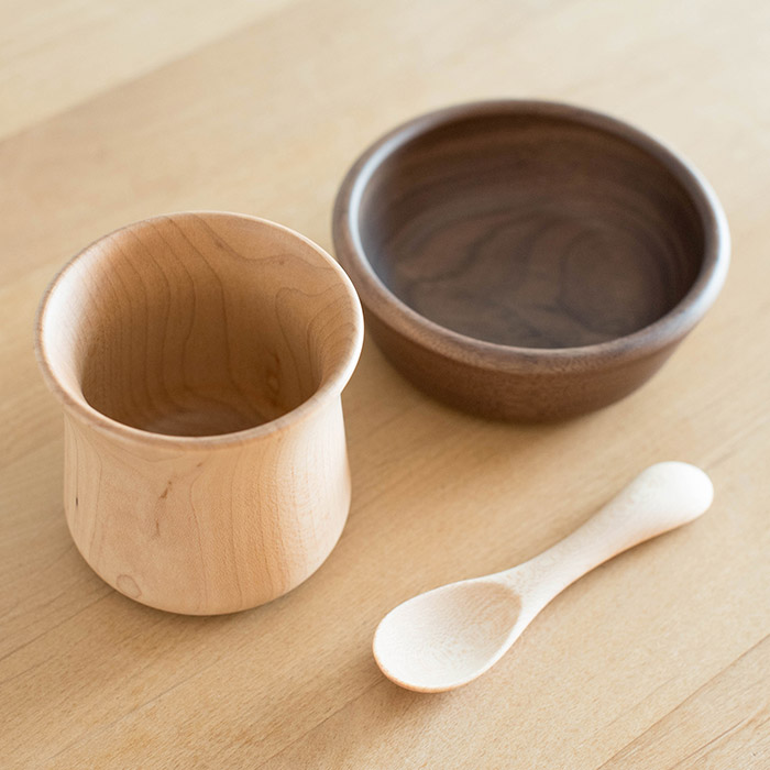 スナオラボ　きのこのうつわ　こげ茶　/　SUNAOLAB.