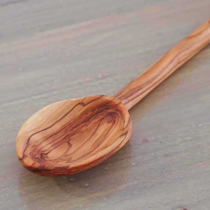 スキャンウッド　スプーンレイドル　25cm　オリーブウッド　/　ScanWood　※