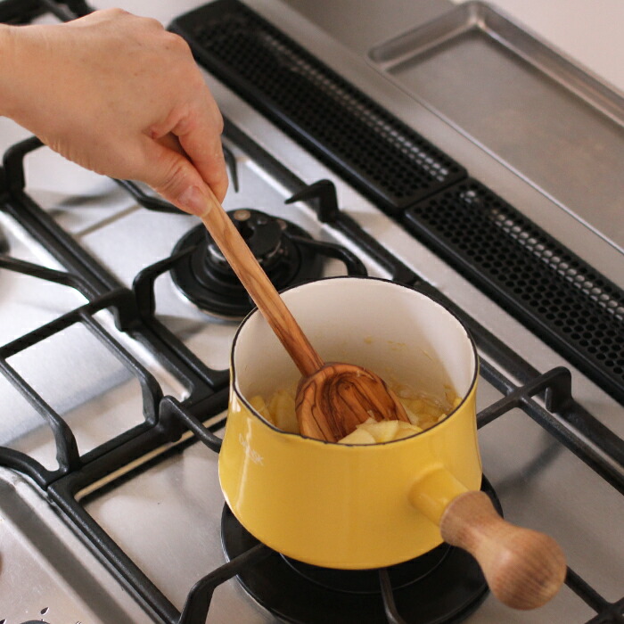 スキャンウッド　スプーンレイドル　25cm　オリーブウッド　/　ScanWood　※