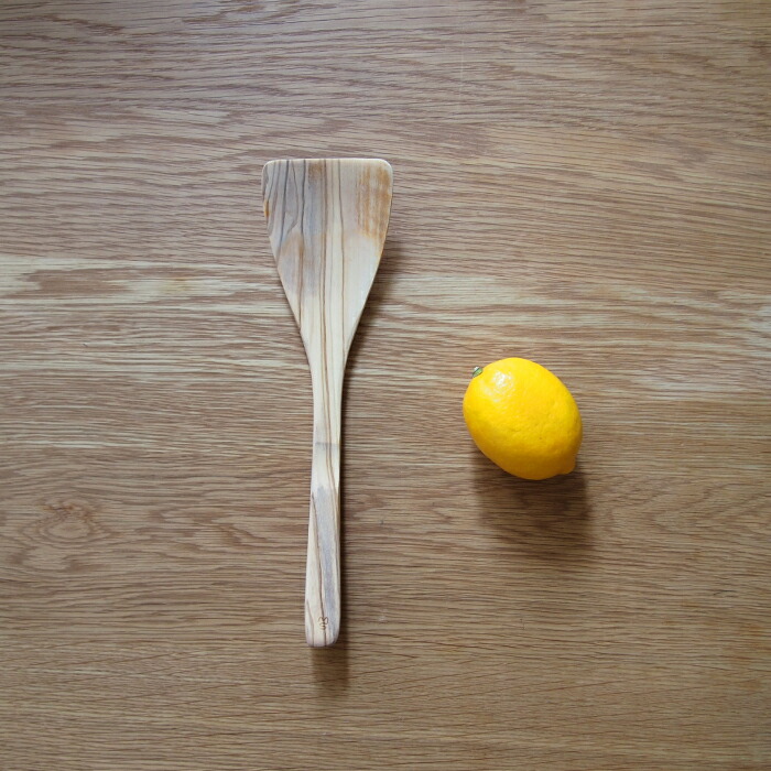 【取扱終了0312】【取扱終了0302】スキャンウッド　ワイドスパチュラ　28cm　オリーブウッド　/　ScanWood　※