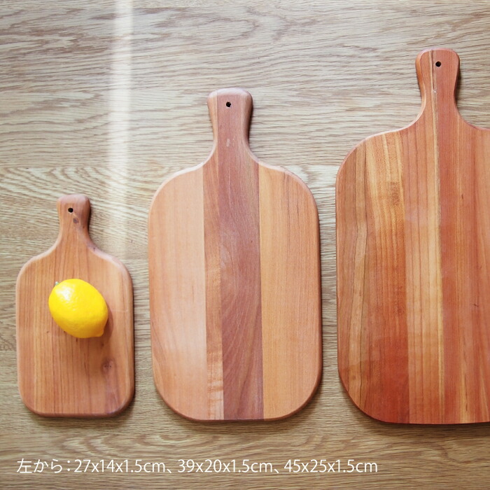 スキャンウッド　カッティングボード　39x20x1.5cm　チェリー　/　ScanWood　※