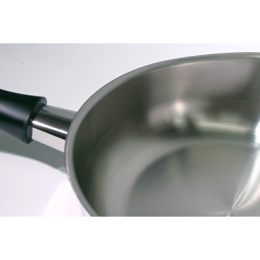 柳宗理　ステンレス片手鍋　22cm　つや消し　/　Sori　Yanagi