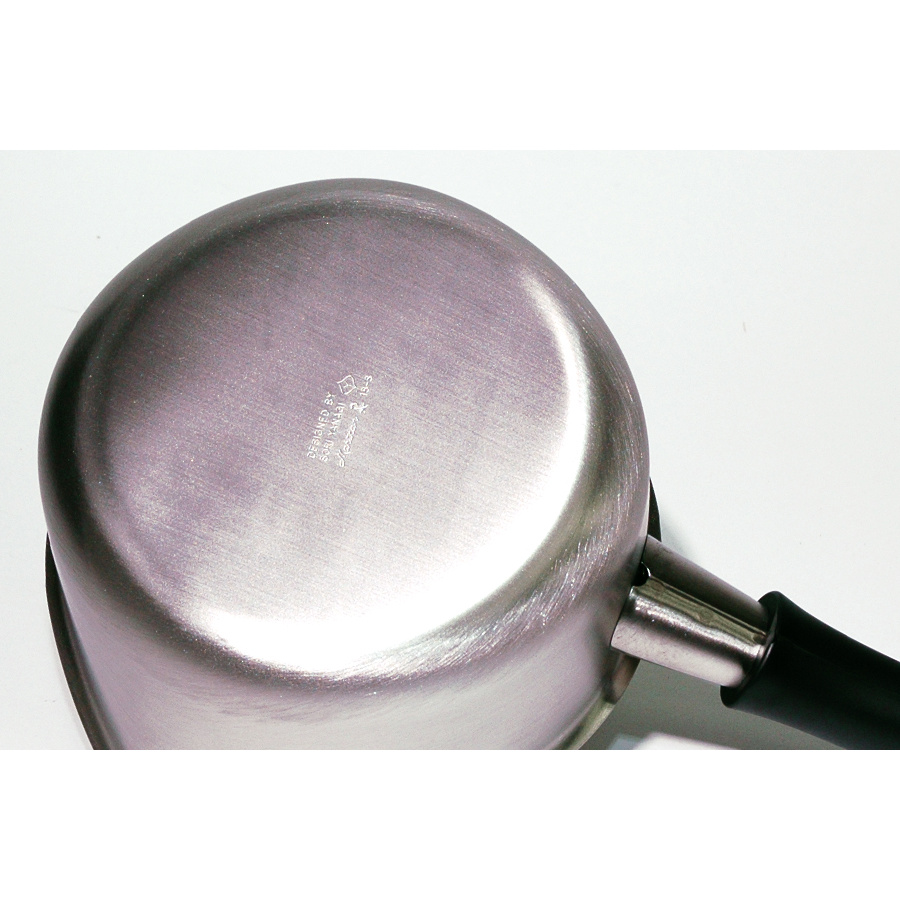 【IH対応】柳宗理　ステンレス・アルミ3層鋼片手鍋　18cm　つや消し　/　Sori　Yanagi