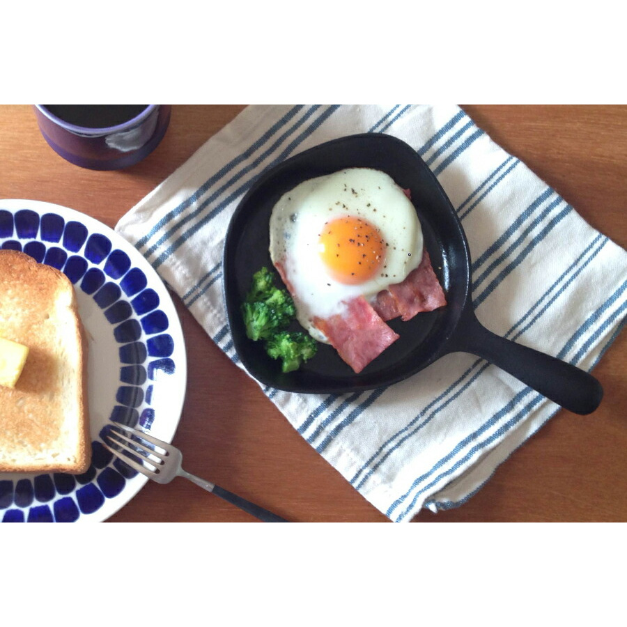 柳宗理　南部鉄器　ミニパン　16cm　ふた無し　/　Sori　Yanagi