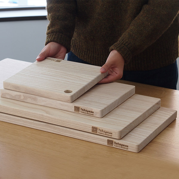 高安桐工芸　桐のまな板　長方形（LL）