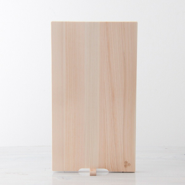 【4月より値上げ】土佐龍　四万十ひのき　スタンド付きまな板　L　オリジナル焼印　/　TOSARYU