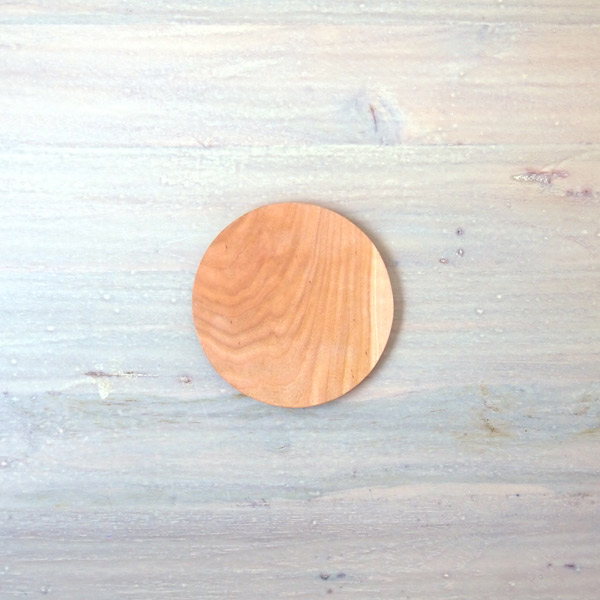 【4月より値上げ】【プロキッチンオリジナル】木の丸い小皿　桜　/　PROKITCHEN