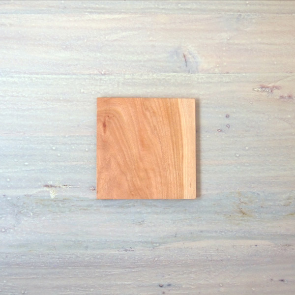 【4月より値上げ】【プロキッチンオリジナル】木の四角い小皿　桜　/　PROKITCHEN