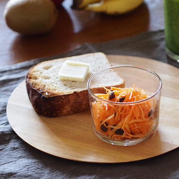 【取扱終了0616】【プロキッチンオリジナル】木のプレート　桜　24cm　/　PROKITCHEN　※