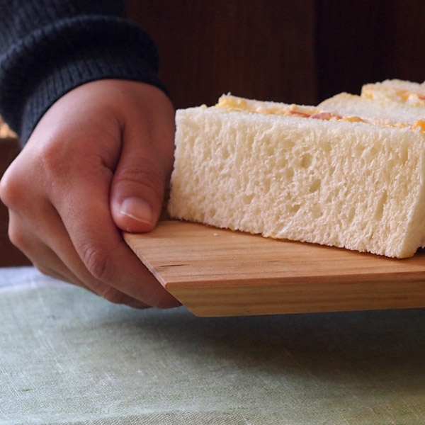 【4月より値上げ】【プロキッチンオリジナル】木のカフェトレイ　桜　24×15cm　/　PROKITCHEN