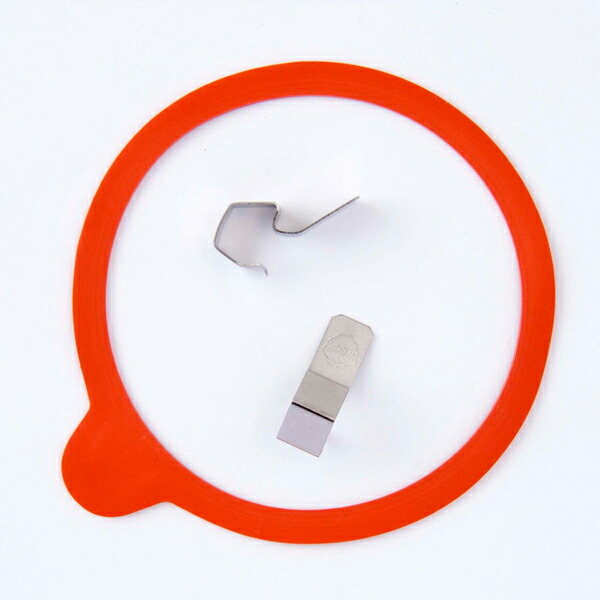 ウェック　クリップ＆パッキンセット　L　/　WECK