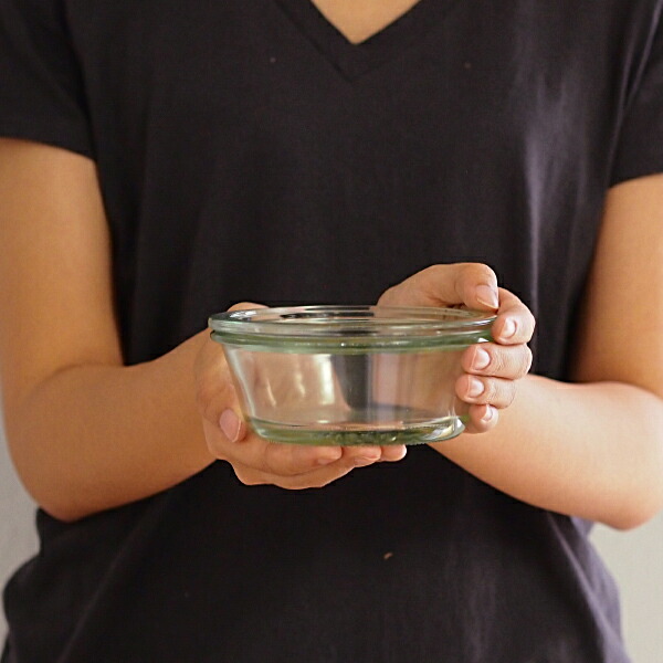 ウェック　キャニスター　グルメシェイプ　250ml　口径XLサイズ　/　WECK