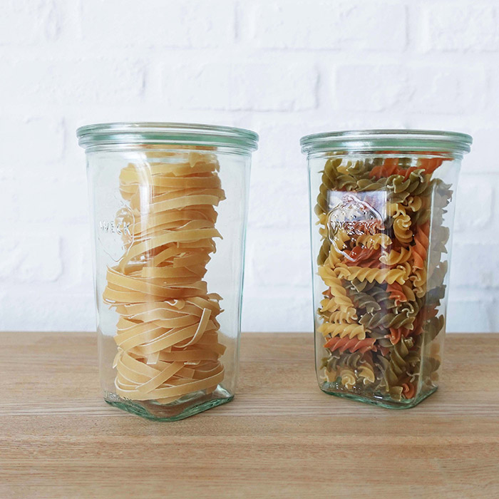 ウェック　クワドロ　795ml　口径Lサイズ　/　WECK