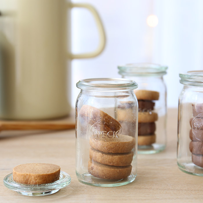 ウェック　ストレート　140ml　口径XSサイズ　/　WECK