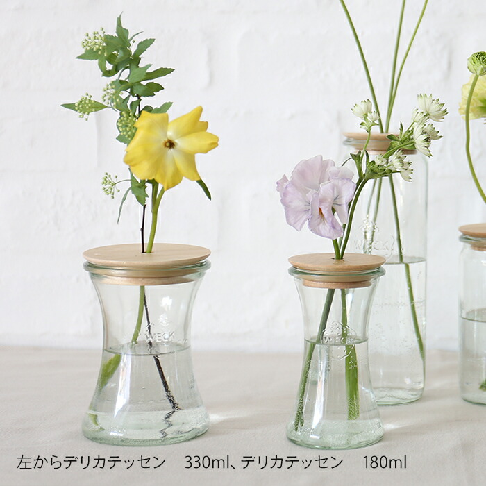 ウェック　デリカテッセン　330ml　口径Mサイズ　/　WECK