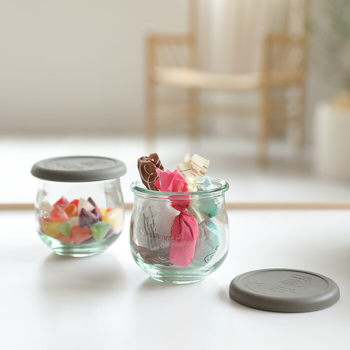 ウェック　ギフトボックス　（チューリップシェイプ　370ml　2個セット）　/　WECK