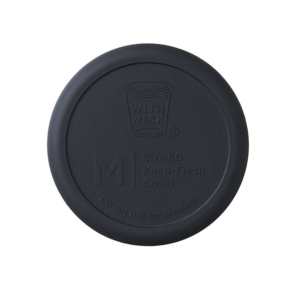 ウェック　シリコンキャップ　ブラック　M　/　WECK