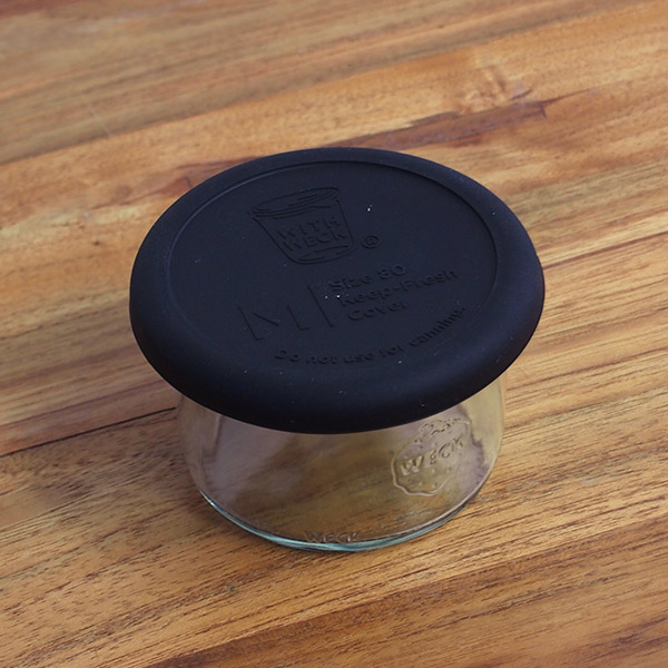 ウェック　シリコンキャップ　ブラック　M　/　WECK