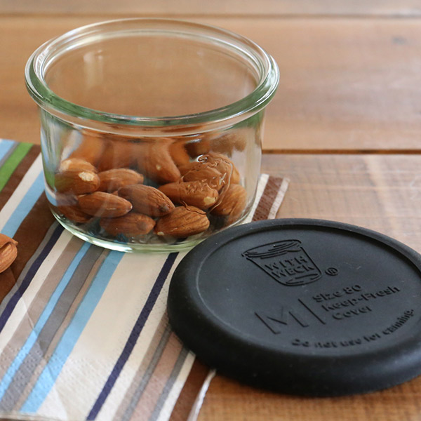 ウェック　シリコンキャップ　ブラック　M　/　WECK