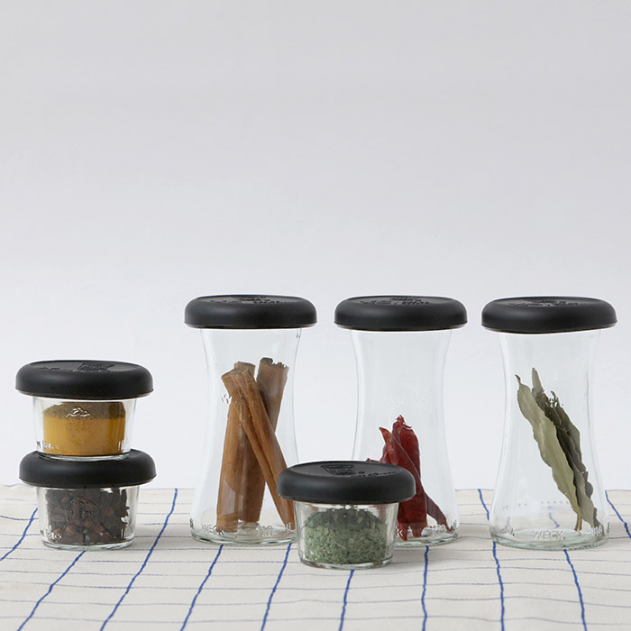 ウェック　シリコンキャップ　ブラック　XS　/　WECK