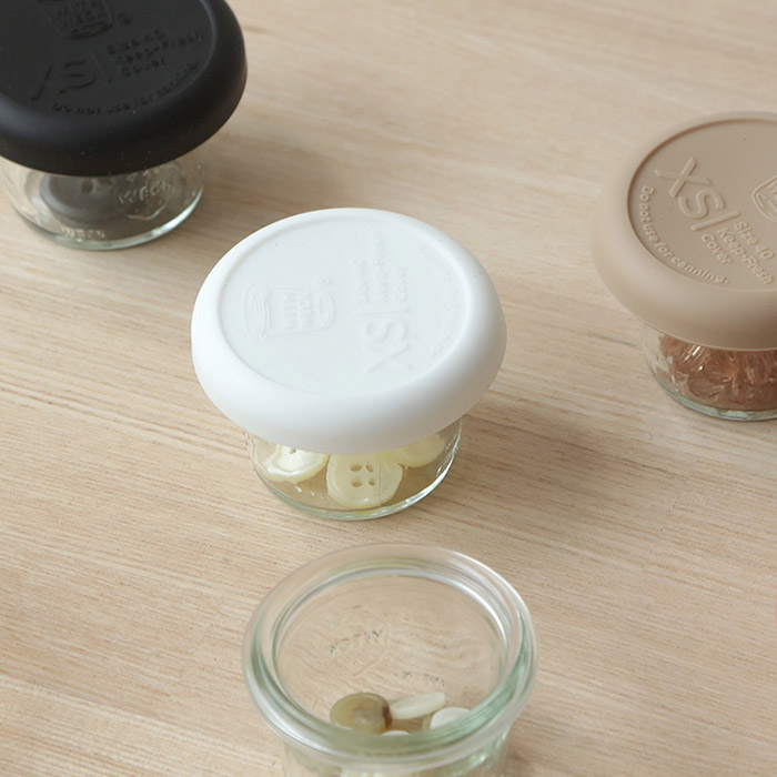 ウェック　シリコンキャップ　ホワイト　XS　/　WECK