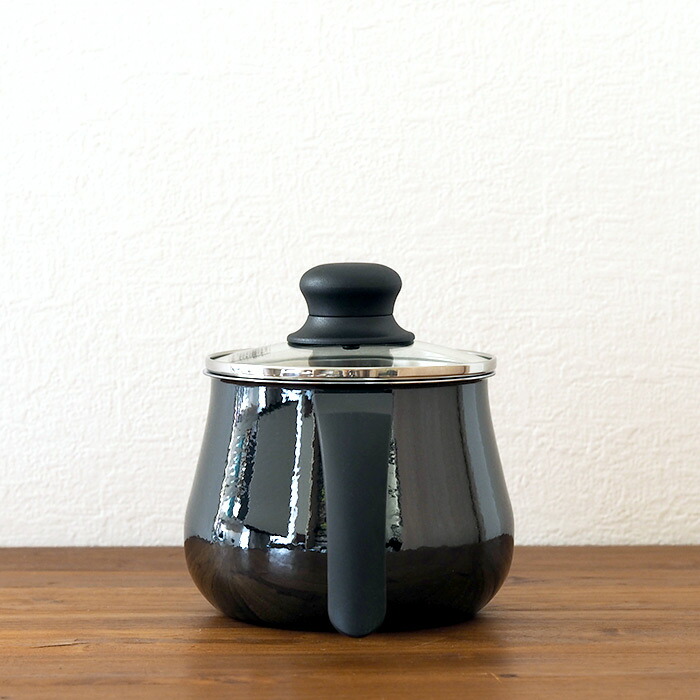 【会員限定10％OFF】ヴェーエムエフ　フュージョンテック　ミネラル　マルチポット　14cm　蓋付　ブラック　/　WMF