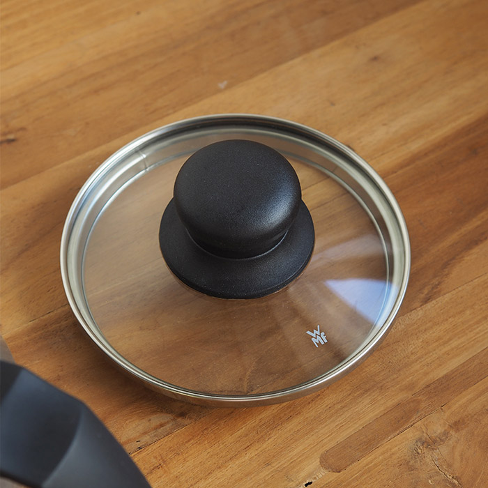 【会員限定10％OFF】ヴェーエムエフ　フュージョンテック　ミネラル　マルチポット　14cm　蓋付　ダークプラス 　/　WMF