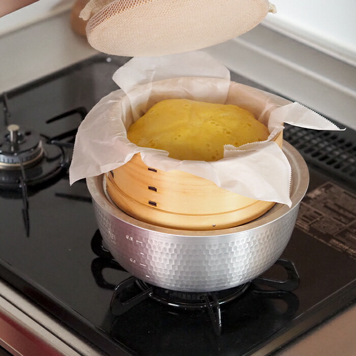 山一　ミニ和せいろ　18cm　身＆蓋セット