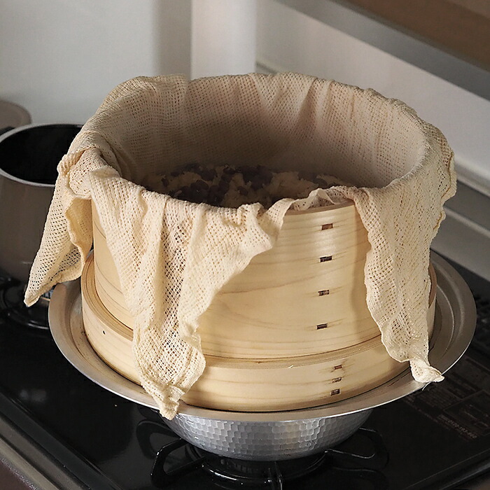 山一　蒸し布　Ｌ　70×65cm