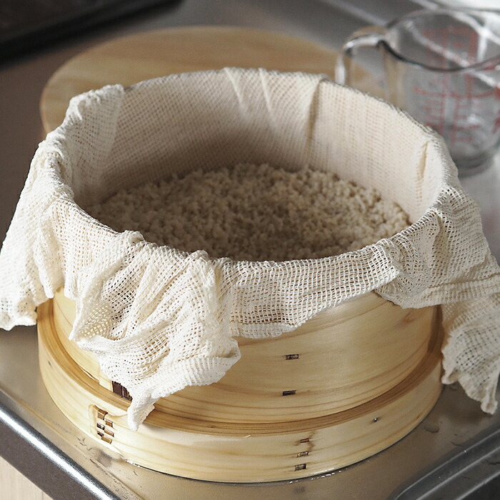 山一　蒸し布　Ｌ　70×65cm