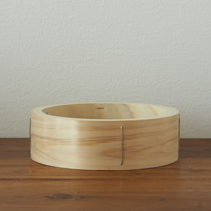 山一　ひのき中華せいろ　のせ蓋　24cm　身のみ　（段追加用）