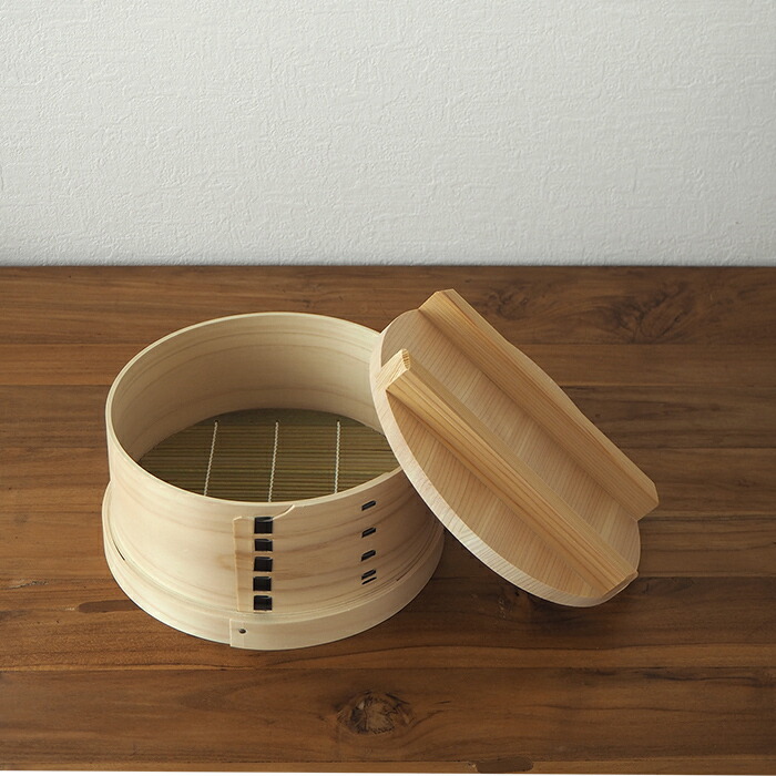 山一　ミニ和せいろ　21cm　身＆蓋セット