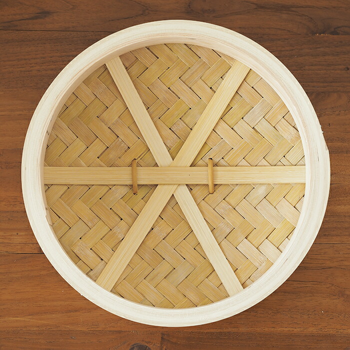 山一　ひのき中華せいろ　のせ蓋　30cm　身＆蓋セット