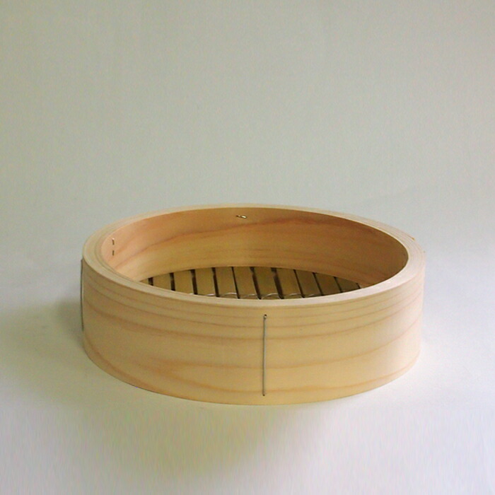 山一　ひのき中華せいろ  のせ蓋　21cm　身のみ　（段追加用）