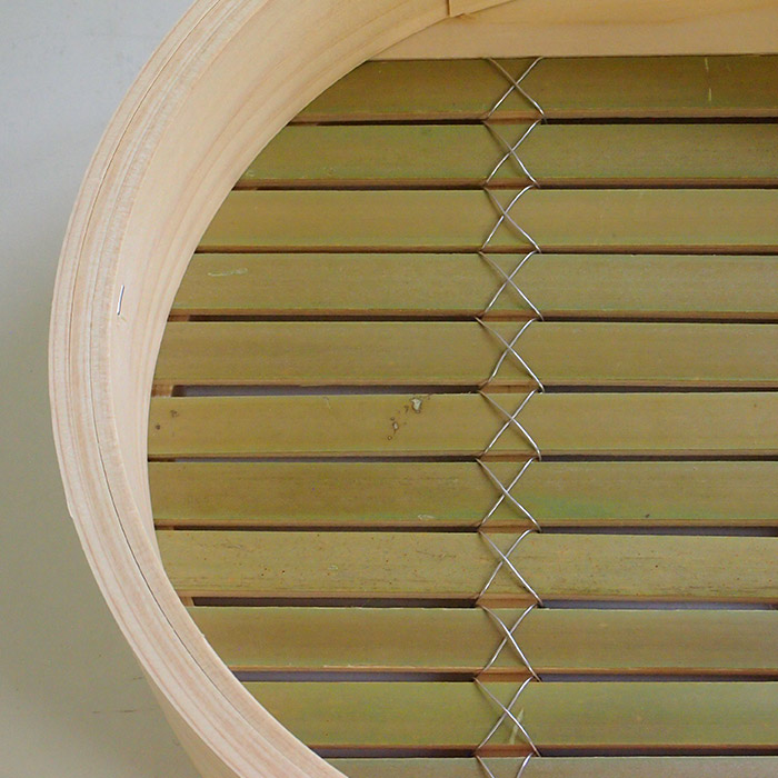 山一　ひのき中華せいろ  のせ蓋　21cm　身＆蓋セット