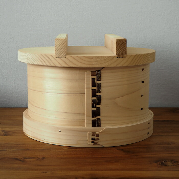 山一　特級和せいろ　27cm　身＆蓋セット