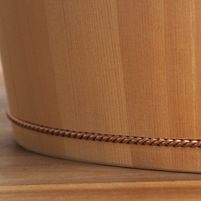 ■山一　楕円の飯台　小　専用蓋付