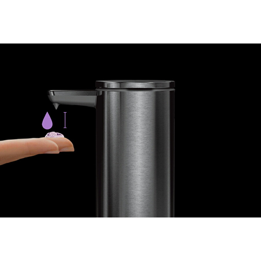 simplehuman　シンプルヒューマン　充電式　センサーポンプ　266ml　ステンレス　ツヤあり　/　simplehuman　※