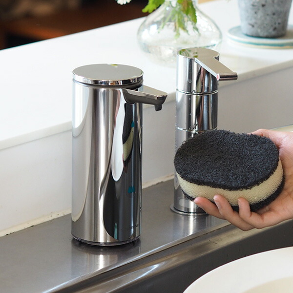 simplehuman　シンプルヒューマン　充電式　センサーポンプ　266ml　ステンレス　ツヤあり　/　simplehuman　※