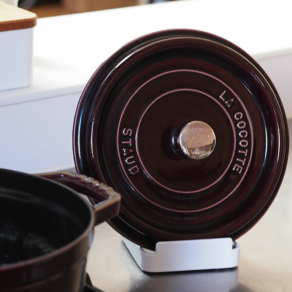 山崎実業　タワー　お玉&鍋ふたスタンド　ホワイト　/　tower　※