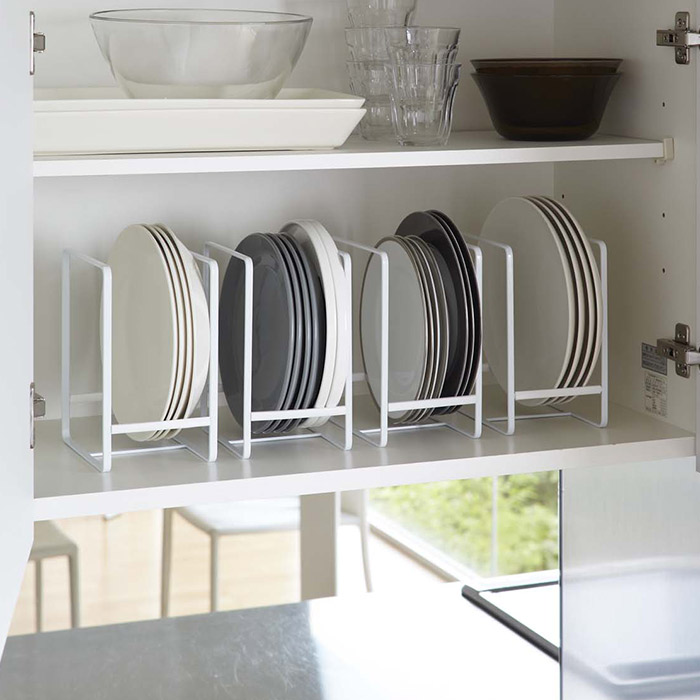 山崎実業　タワー　ディッシュラック　L　ホワイト　/　tower　※