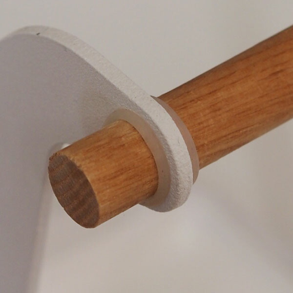 【取扱終了0312】山崎実業　トスカ　お玉&鍋ふたスタンド　ホワイト　/　tosca　※